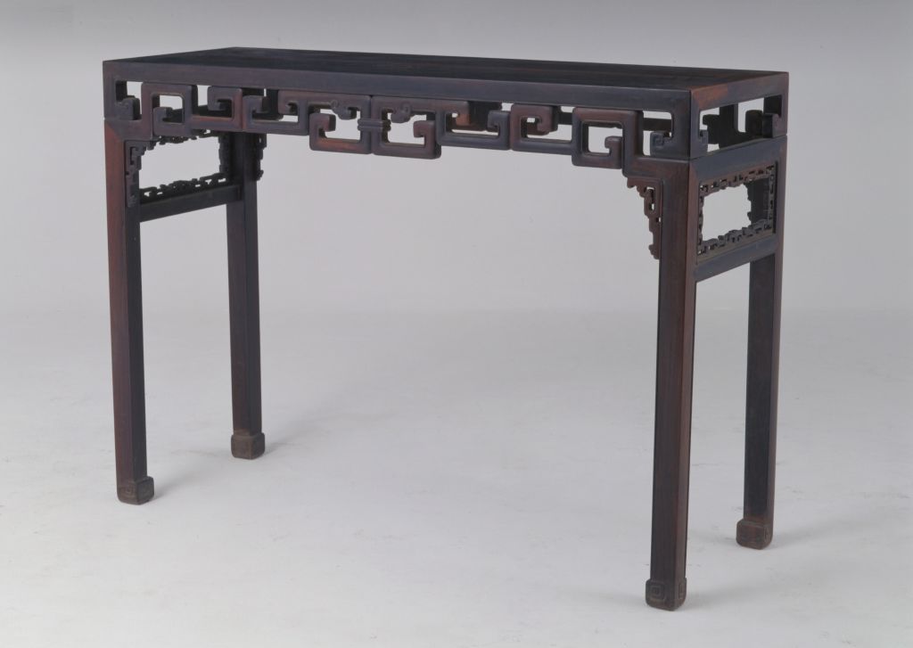 图片[1]-Red sandalwood long table-China Archive